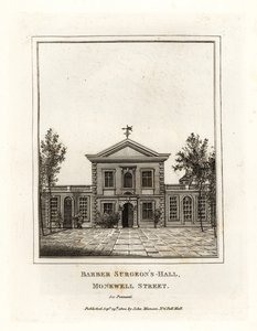 Berber Cerrah Salonu, Monkwell Caddesi by John Thomas Smith