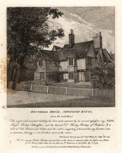 Rektörlük Evi, Newington Butts by John Thomas Smith