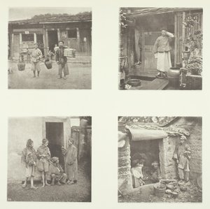 Foochow Coolies, Bir Foochow Dedektifi, Hırsızların Şefi, Turda Yaşayan Dilenciler, c. 1868. by John Thomson