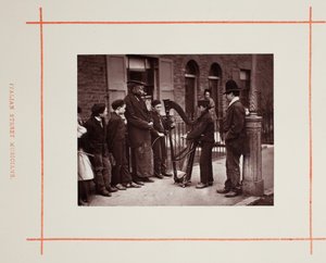 İtalyan Sokak Müzisyenleri, 1877. by John Thomson