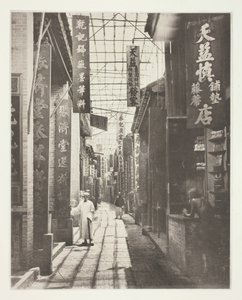 Fizik Caddesi, Kanton, c. 1868. by John Thomson