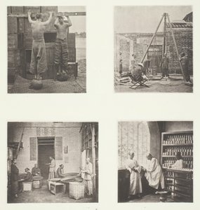 Sarma Kokulu Kapari ve Barut Çayları, İhracata Yönelik Çay Tartımı, Çay Evi..., c. 1868. by John Thomson