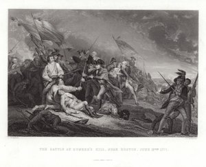 Bunker Tepesi Savaşı by John Trumbull