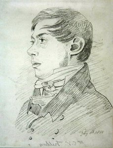 Anthony Vandyck Copley Fielding (1787-1855), 1810 (dokuma kağıt üzerinde grafit) by John Varley