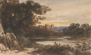 Barnard Kalesi, Durham by John Varley