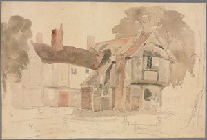 Bray Kilisesi Yard, 1807. by John Varley