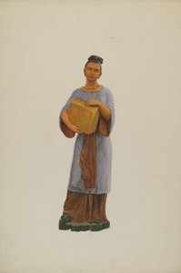 Çay Dükkanı Figürü, c. 1938. by John W Kelleher