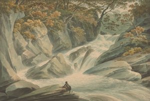 Hafod: Çağlayanın Üst Kısmı by John Warwick Smith