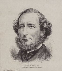 Cyrus West Field, 1858