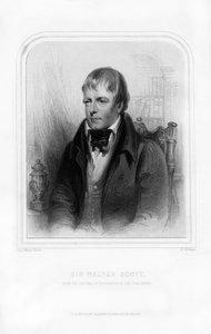 Sir Walter Scott, 1 Baronet, İskoç tarihi romancı ve şair, 1870. by John Watson Gordon
