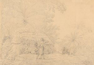 Annamooka'dan Bir Görünüm by John Webber