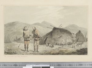 F.31 Tschuktschi ve Habitations, c.1773-84 (suluboya) by John Webber