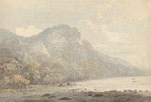 Cracatoa (sic), Çin Denizlerinin Görünümü by John Webber