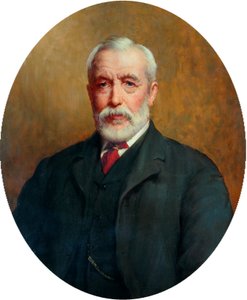 J.Whiteley Ward MP Portresi, c.1910 by John William Brooke