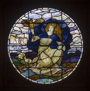 Biddulph Grange, James Powell & Sons, John William Brown (1842-1928), Hava, 1903, Art Nouveau by John William Brown
