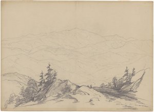 Dağ Manzarası by John William Casilear