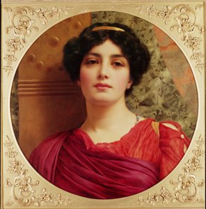 klasik bayan by John William Godward
