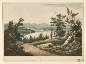 Hudson Nehri Portföyünün 15. Sırasında Hudson Yakınında Görüntüle by John William Hill
