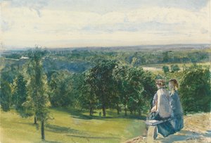Richmond Park'ta by John William Inchbold