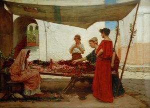 Bir Çiçek Durağı by John William Waterhouse