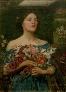 Ye May iken Ye Gül goncası toplayın by John William Waterhouse