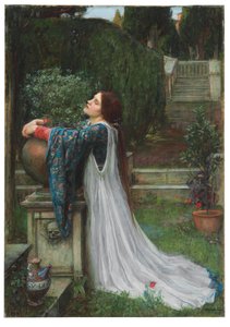 Isabella ve Fesleğen Potası, 1907 by John William Waterhouse