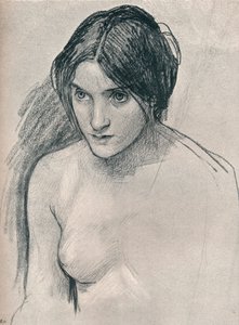 Hylas ve Periler tablosu için çalışma, c1896 by John William Waterhouse