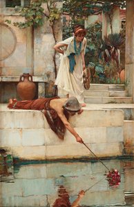 Kurtarma, c. 1890. by John William Waterhouse
