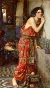 Thisbe veya Dinleyici by John William Waterhouse