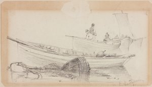 Tekneler ve Şamandıra - Hartlepool by John Wilson Carmichael