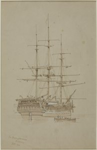 Buckinghamshire, Bombay (kağıt (gri) üzerine kurşun kalem ve suluboya (tek renkli) by John Wilson Carmichael