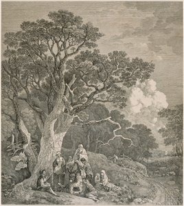 Bir ormandaki çingeneler, Thomas Gainsborough
