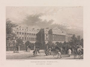 Cumberland Terası, Regents Parkı by John Woods