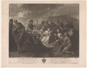 Prediking van Johannes de Doper John Wilderness