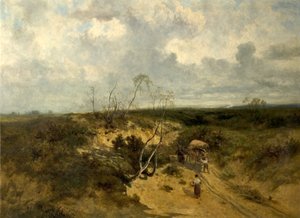Yolun Kumlu Bir Parçası, 1874