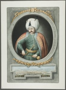Türkiye İmparatorlarının Portrelerinden I. Selim Kahn by John Young