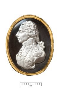 Amiral Lord Nelson Altın Yüzük, c.1820 (altın ve sülfür) by John after De Vaere
