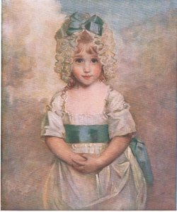 Charlotte Augusta Papendier beş yaşında, Bibbys Annual, 1916-17 by John after Hoppner