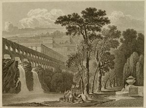 Alexander ve Diogenes, Edward Francis Finden (1791-1857) tarafından oyulmuş