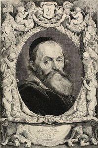 Hendrik Goltzius'un Portresi by Jonas Suyderhoef
