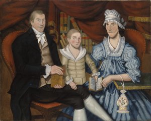 George Eliot ve Ailesinin Portresi, c.1798
