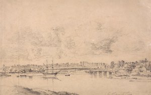 Itchen Nehri'nden Southampton ve Northam by Jonathan Fisher