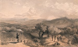 'Arka Petroski'nin Villasından Baydar Vadisi, Doğuya Bakmak', 1856 by Jonathan Needham