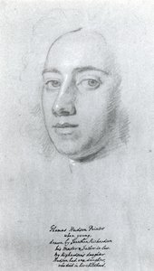 Thomas Hudson (1701-79) (kağıt üzerinde tebeşir)