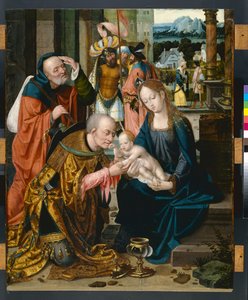 Kralların hayranlığı by Joos van Cleve