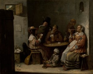 Kart Oyuncular, c.1645