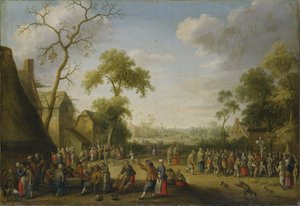 Köy Manzarası, 1637 by Joost Cornelisz. Droochsloot