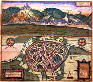 Georg Braun (1541-1622) ve Frans Hogenberg (1535-90) tarafından 