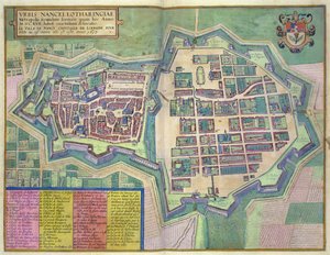 Georg Braun (1541-1622) ve Frans Hogenberg (1535-90) c.1572-1617 (renkli gravür) tarafından 