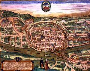 Georg Braun (1541-1622) ve Frans Hogenberg (1535-90) tarafından 